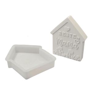 Khuôn nhà khuôn silicon ngày của Mẹ cho khuôn làm xà phòng nhựa Epoxy khuôn kẹo mềm sô-cô-la kẹo