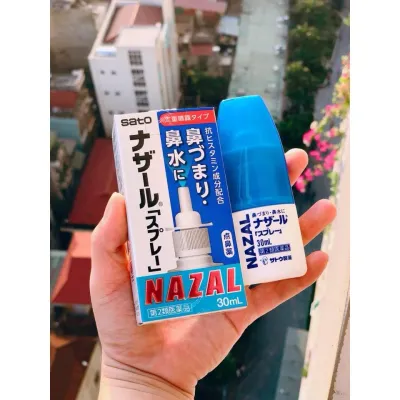 Xịt xoang mũi Nazal Nhật bản 30ml mẫu mới date 2025