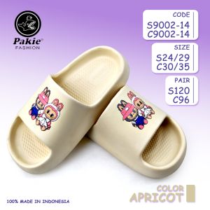 Sendal Tren Labubu Eva Sandal Selop Anak Laki-laki Karakter Labubu Untuk Anak Usia 3-10th