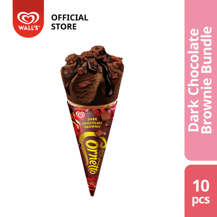 Dark Chocolate Brownies Ice Creams (10 Pieces) Lazada