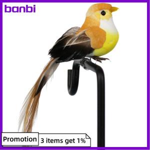 banbi 1Pc Mini birds artificial foam feathers mini birds home party wedding decor