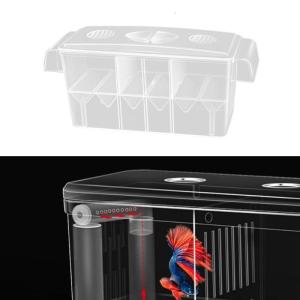 Hộp gây giống cá cho trại giống và cách ly dễ dàng cho ăn truy cập cho hộp nuôi cá cảnh với móc