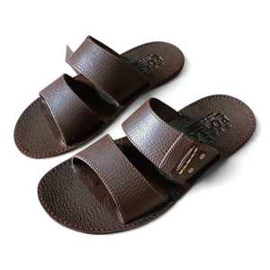 Sandal Pria Sandal Cowok Sandal Slop Pria Sandal Kulit Terbaru Anti Licin Grand Polo