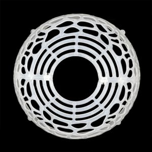 TASTY TIMES Hollowed Plants Soil Protector Cover Transparent Replaceable Aquatic Plant Suspension Ball Plant Tools Plastic Planting Cover For Fern Phalaenopsis