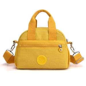 กระเป๋าสะพายไหล่ ถือได้สะพายข้างได้ ขนาดยาว 25 กว้าง 11 สูง 20 ซม. กระเป๋าผู้หญิง แฟชั่น ผ้าไนล่อน กันน้ำ ช่องใหญ่ใส่ของได้เยอะ [พร้อมส่ง]✨