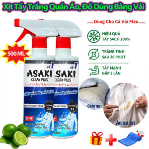 [Tặng Vòi + Khăn] Chai Tẩy Trắng Quần Áo LENCY 500ml Công Nghệ Đức Tẩy Mốc Ố Vàng Không Phai Màu - Dùng Cả Vải Trắng Màu