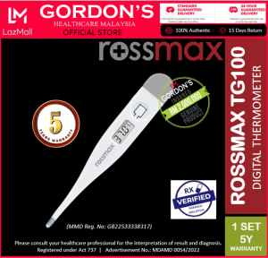 ROSSMAX TG100 Digital Thermometer 罗斯麦克斯TG 100 数字温度 Termometer Suhu