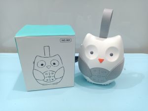 Baby Noise Musik Box Motif Owl Set Timer Automatis / Mesin Portable / Speaker Lagu Baby / Musik Tidur Baby