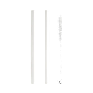 หลอดทดแทนพร้อมแปรงทําความสะอาดแบบใช้ซ้ําได้และซีลฝาสำหรับกระบอก โอวาล่า ขนาด 24 ออนซ์ 32 ออนซ์