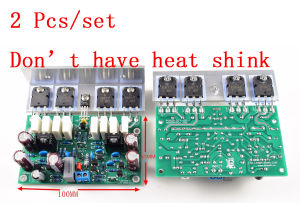 2Pcs/Set LJM L20 Stereo Power Amplifier Board VER 10 200W 8R 300W 4R Audio Amp