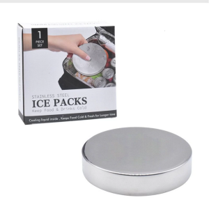 Ice Packs for Lunch Boxes Reusable Stainless Steel Ice Packs for Coolers Camping and Picnic Baskets Metal lunch box Ice Packs Keep Fresh and Cool