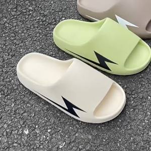 [Free Shipping] Summer Coconut Slippers For Men Suitable For Outdoor And Indoor Wear Thick-Soled EVA Sandals For Women