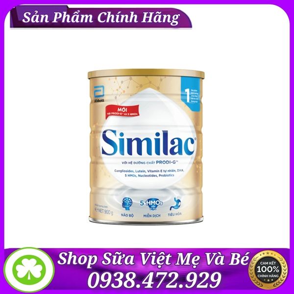 Abbot Similac IQ 1 (HMO) 900g - Trẻ từ 0-6 tháng - [Chính hãng]- [ Quét ...