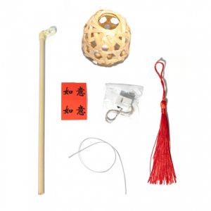 NCNC(okdeals01) lantern mid autumn diy 灯笼中秋2025 LED Light Mid-Autumn Festival Lantern Handmade with Tassel Luminous Handheld Lamp Portable DIY Material Pack DIY Lantern Making Kit Party Decor