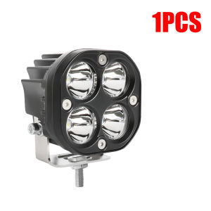 2026 Super Bright New 40W Mini Driving Light Yellow/White LED Work Light Bar Pods Spot Driving Fog Offroad ATV Lamps for Car Motorcycle Light (2PCS)