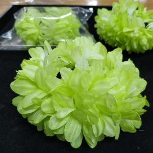 ยางผูกผม ดอกไม้สีดอกคูณ