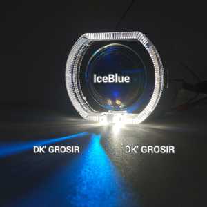 Packet Bundling Biled IBRIGHT 2.5INC ZE 10 Blue Lens All Weather shroud Relay set