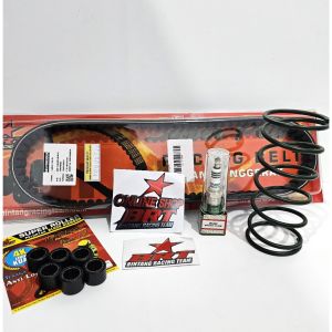 PAKET KIRIAN 5 VBELT ROLLER & PER CVT & BUSI BRT VARIO 125 VARIO 150 PCX 150 ADV 150