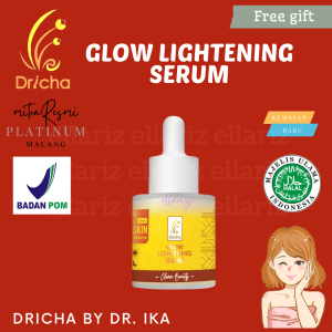 Dricha glow lightening serum / serum pencerah wajah dan untuk memudarkan flek Mitra Malang