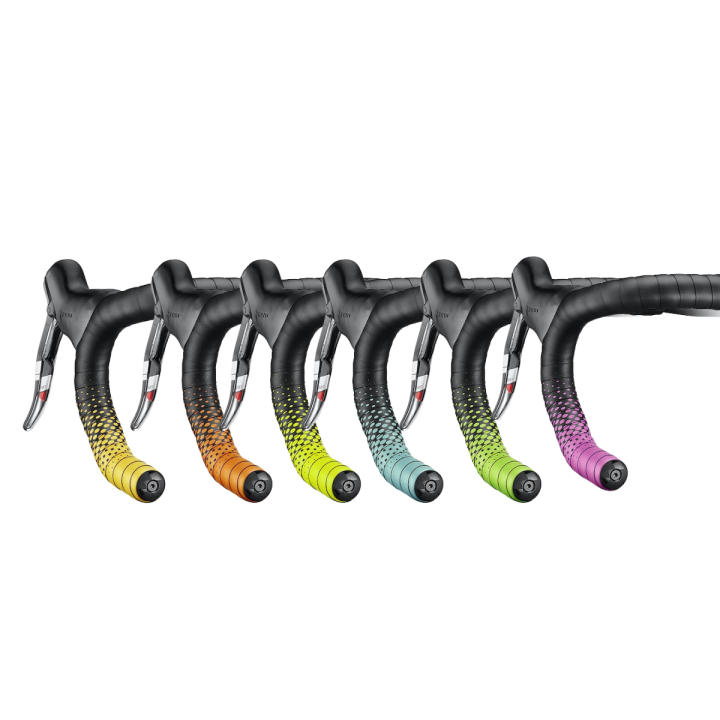 Ciclovation Leather Touch Fusion Dot - Nastro Manubrio Bici In Pelle Sintetica - Colore Nero
