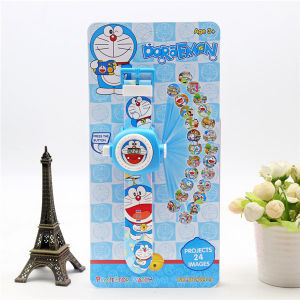 นาฬิกาข้อมือเด็ก Spide rman HelloKitty การ์ตูน PROJECTION ดิจิตอลเด็กนาฬิกาเด็กชายหญิงจอแสดงผลแอลอีดีนาฬิกาสำหรับเด็ก // DORAEMON