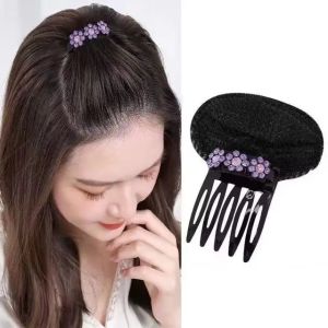 Invisible Fluffy Sponge Hair Clip Front Hair Line Volume Base Puff Cushion Hair Clips Bun Hair Styling Tool Women Hair Accessory
