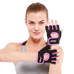 Găng Tay Tập Gym Aolikes 1678 Nam Nữ Hở Mu Ngón Chống Trượt Nâng Tạ Thể Thao 4 Màu 3 Size S M L - Chính Hãng