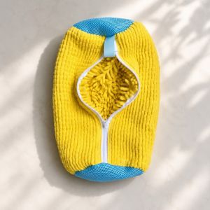Túi Giặt Giày Chuyên Dụng Có Khóa Kéo | Túi Giặt Giày Máy Giặt Microfiber Chenille Cho Sneaker Năng Động