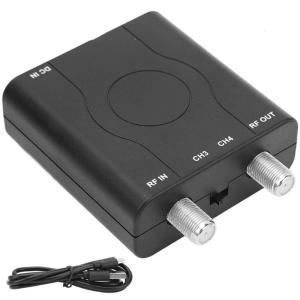 RF Modulator Coaxial Converter With PLL Control Suitable For 1080P NTSC Output&VHF Frequency Home Entertainment Systems