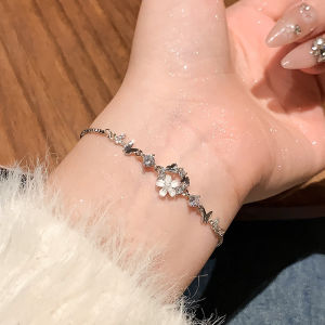 Pharaoh🍓Gaya Dingin Gelang Perak Mewah Ringan Gelang Wanita Gelang Gelang Gelang yang Dapat Disesuaikan