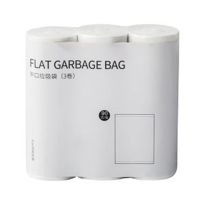 Lady Lin ถุงขยะ สีขาว แบบเสื้อกั๊ก แบบหูหิ้ว สีขาว และ แบบไม่มีหูหิ้ว สีขาวและดำ มี 2 แบบให้เลือก