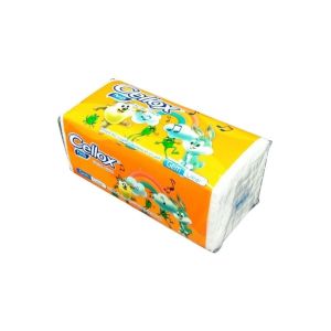 Combo 2 Gói Khăn Giấy Rút Lụa Cao Cấp Cellox 260 Tờ 2 Lớp 20x19cm Hàng Thái Lan