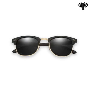 Kacamata Hitam Polarized Black Gold Cool man sunglasses pantai KKCBCC