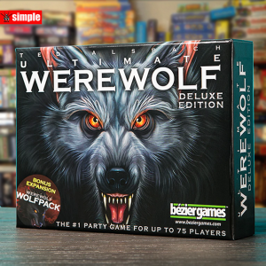 One Night Ultimate Werewolf Deluxe Board Games Laminating Film Waterproof Cards werewolves Family interactive educational toy English version Cards GameAmong Us