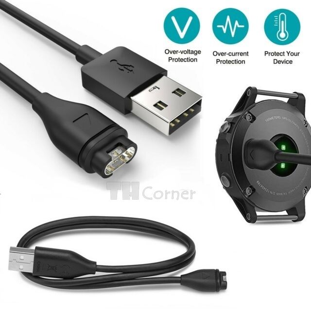 Garmin Charger Cable Sync Data Kabel Fenix 5x 5s Forerunner 935