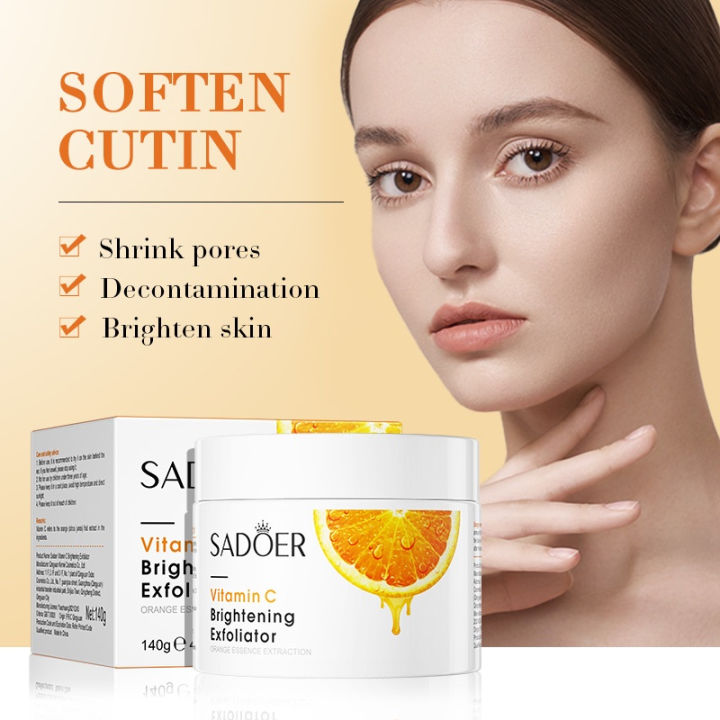 Vitamin C Exfoliating Gel by SADOER is a deep-cleansing scrub ...