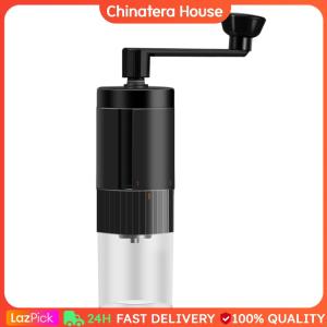 Manual Coffee Grinder Adjustable Bean Grinding Coffee Machine Detachable Labor-Saving Bean Grind Machine for Home/Travel