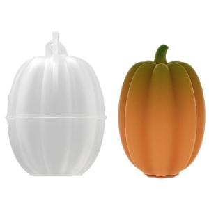 แม่พิมพ์ทรงฟักทองทำด้วยมืออันมีเอกลักษณ์แม่พิมพ์ซิลิโคนเหมาะสำหรับผู้ที่ชื่นชอบงานหัตถกรรมและผู้ชื่นชอบการตกแต่งบ้าน