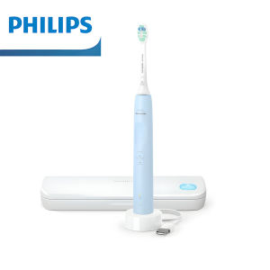 Bàn chải đánh răng điện thương hiệu Hà Lan Philips Sonicare Series 5200 HX3697 - 3 chế độ làm sạch - Bảo Hành 2 Năm