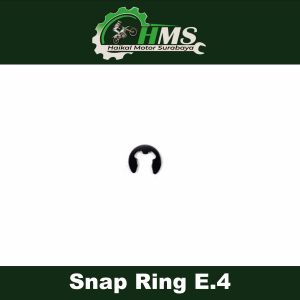 Snap Ring E4 (Harga Per 1 PCS) - Kancingan Kancing Circlip Klip Pengunci Jepit Capitan Kampas Ganda