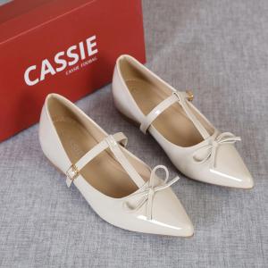 CASSIE sandal teplek wanita flat shoes wanita import ( TIATIA02 ) kekinian korean style flatshoes wanita kerja import sepatu kantor wanita
