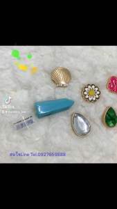 JBS - Shoe Charm Dimond Stone ตัวติดรองเท้ามีรู หินฟ้า งานดี การันตีคุณภาพ ราคาดีเลิศ คุ้มสุดๆ