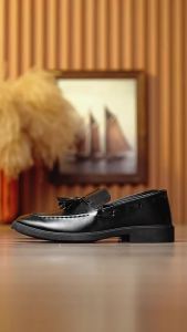 Large Size MenS Shoes MenS Casual Leather Shoes Tassel Loafers Slip-On Loafers For Men