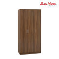 San-Yang Wardrobe Cabinet 111122 Walnut. 