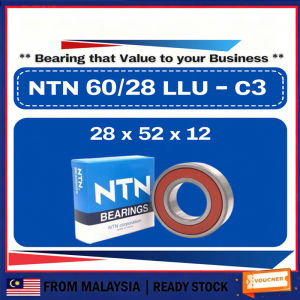 NTN 60/28 LLU ( 28 x 52 x 12 ) 100% ORIGINAL Deep Groove Ball Bearings