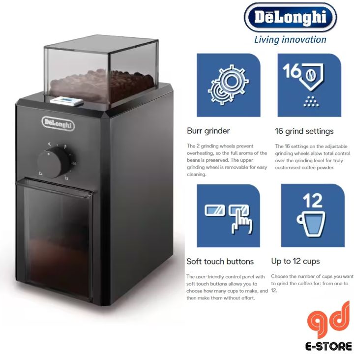 DeLonghi Coffee Grinder KG79 KG89 Lazada