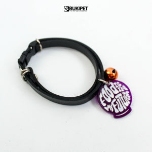 Kalung Kucing Custom Lonceng Lucu Terbaru Gratis Ongkir - Bukipet Lavapurr Neck Leashes