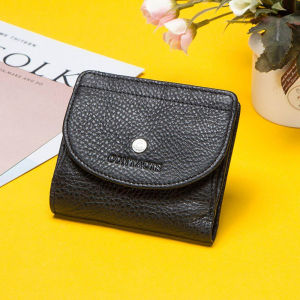 Genuine Leather Women Wallet Fashion Coin Purse Female Small Money Bag Card Holder Mini Clutch High Quality
