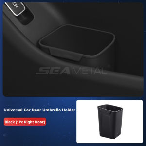 SEAMETAL Silicone Car Trash Can Precise Curvature Fit Universal Car Interior Accessories Liquid Silicone Washable Storage Organizer