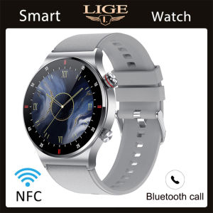 LIGE watch men ECG+PPG Bluetooth Call Sports Bracelet Waterproof Custom Watch Face watch for man For IOS Android + box